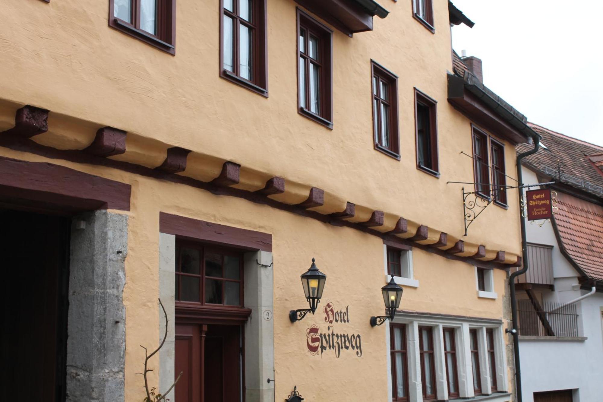 Hotel Spitzweg โรเทนบวร์ก อ็อบ แดร์เทาเบอร์ ภายนอก รูปภาพ