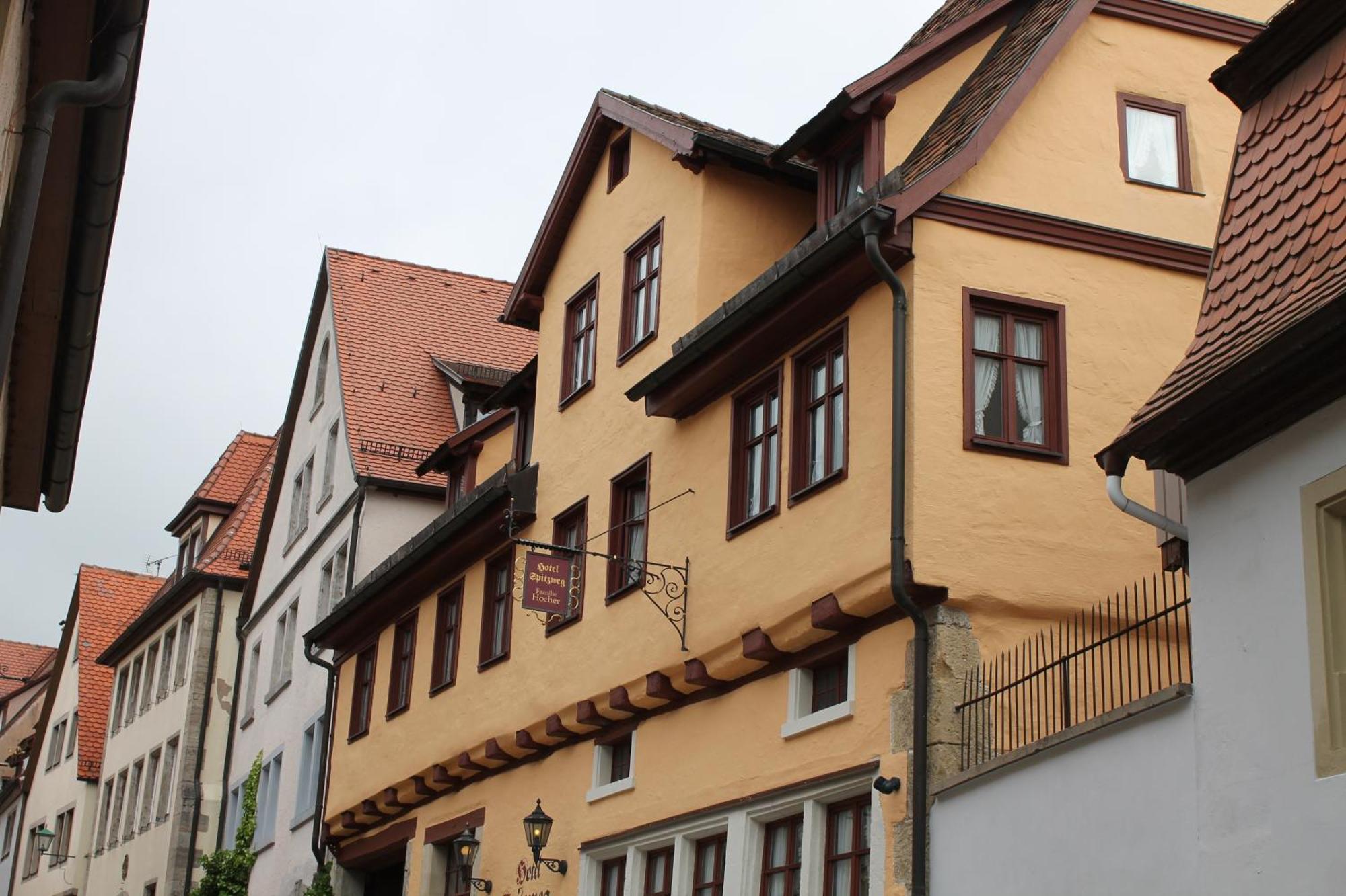 Hotel Spitzweg โรเทนบวร์ก อ็อบ แดร์เทาเบอร์ ภายนอก รูปภาพ
